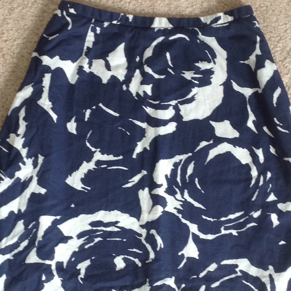 Floral Print Skirt
